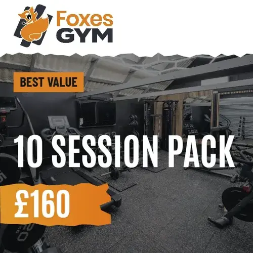 Foxes Gym 10 session pack card: £160, best value, at Foxes Farm, Eight Ash Green near Colchester