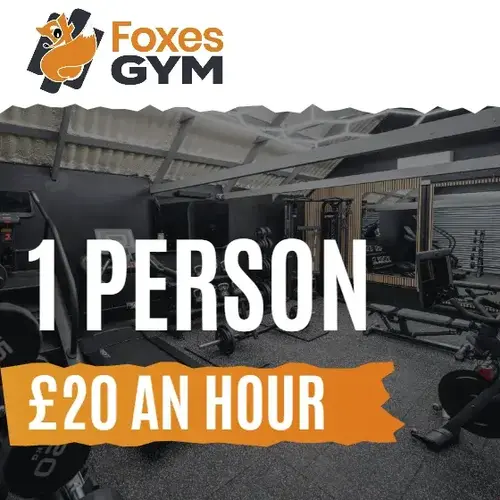 Foxes Gym pay as you go card: 1 person, £20 an hour, at Foxes Farm, Eight Ash Green near Colchester