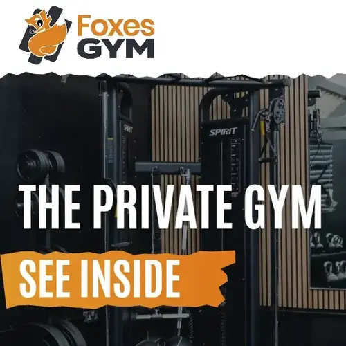 Foxes Gym card: see inside the private gym, at Foxes Farm, Eight Ash Green near Colchester